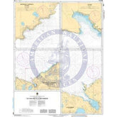 CHS Nautical Chart 4522: Tilt Cove and/et La Scie Harbour